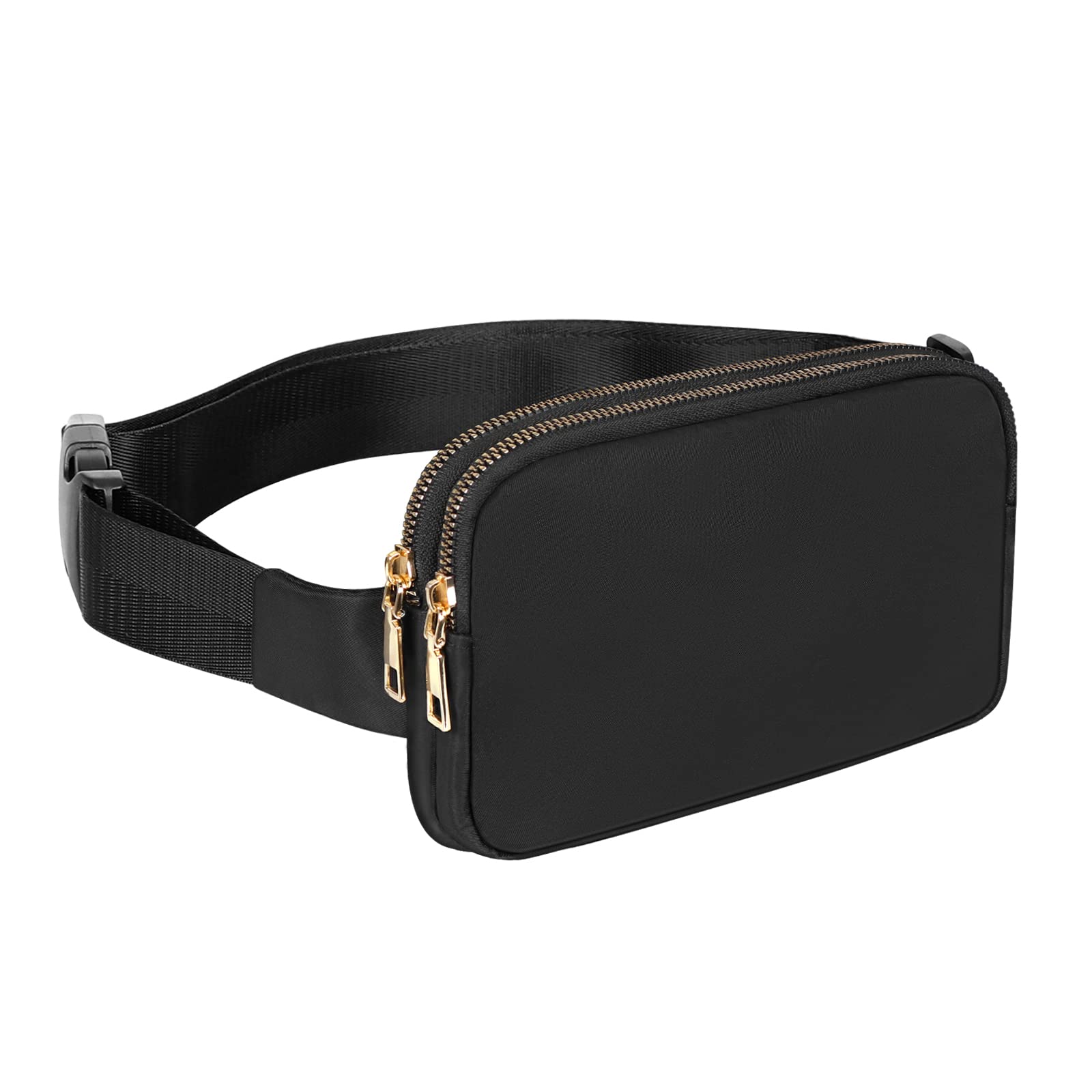 Geestock Small Belt Bag for Women & Men - Waterproof Fanny Pack Waist Bag with Adjustable Strap - Fashionable Crossbody Purse for Travel, Hiking, Running, Cycling - Perfect for Outdoor Adventures, Gym Workouts & Daily Commute