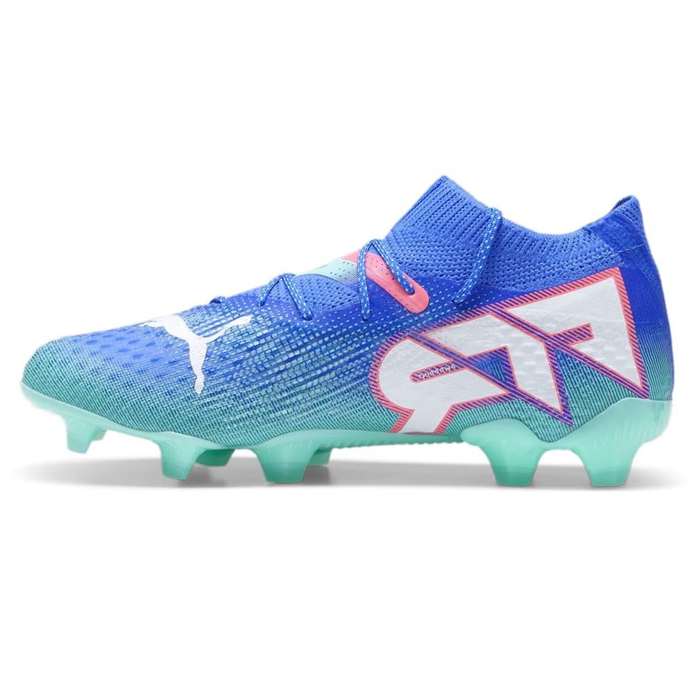 PUMA Women's Future 7 Ultimate FG Soccer Cleats - Blue - Size 8 M - Firm Ground Artificial Turf Football Shoes for Training & Matches