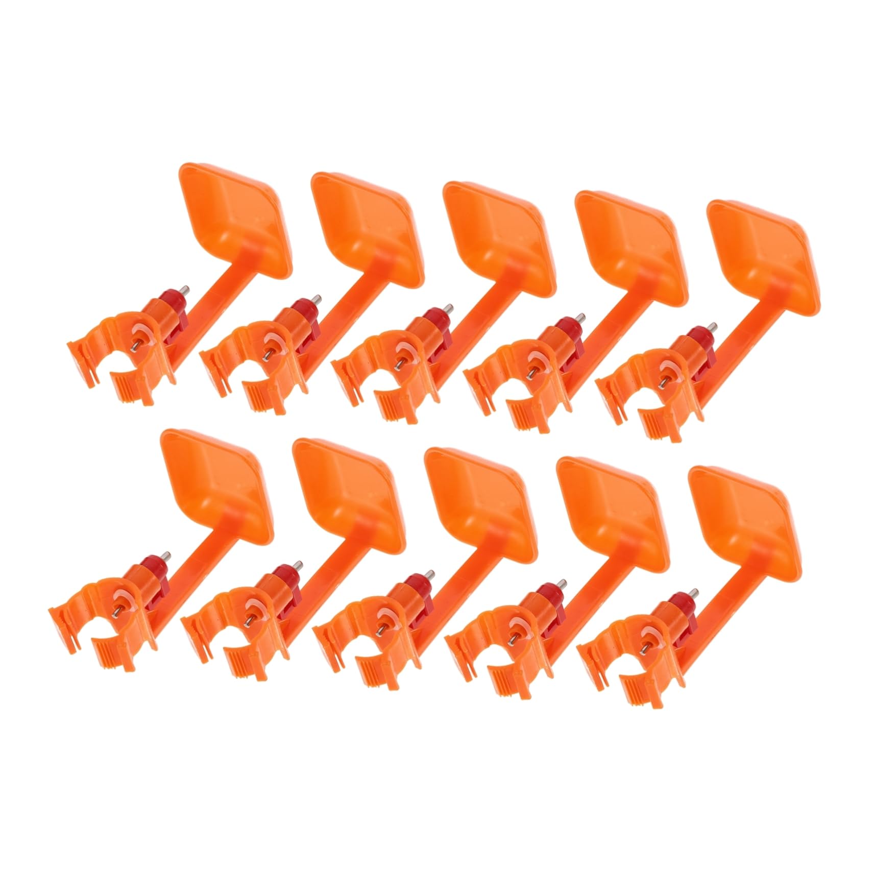 Balacoo 10-Pack Automatic Chicken Water Dispenser - Poultry Drinking Bowl for Farm & Backyard, Durable Plastic Water Container for Chickens, Ducks & Birds - Ideal for Coops, Runs & Outdoor Poultry Keeping