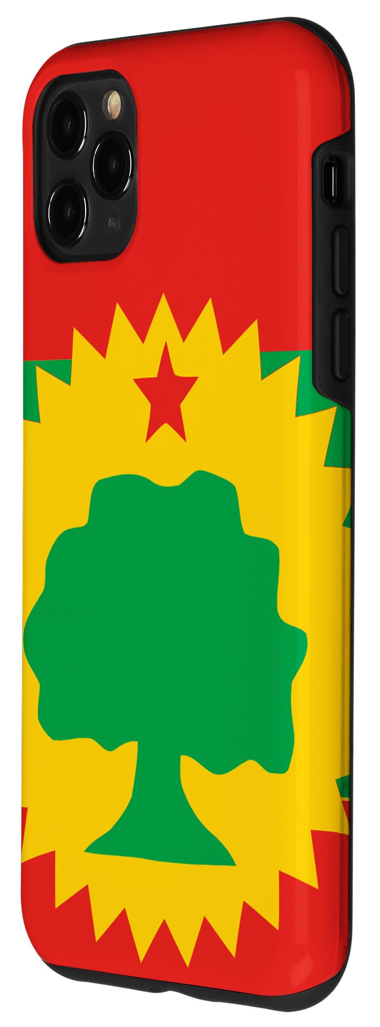 iPhone 11 Pro Max Case with Oromo Flag Design - Proud Ethiopia African Heritage Phone Cover - Perfect for Cultural Pride, Travel & Daily Protection