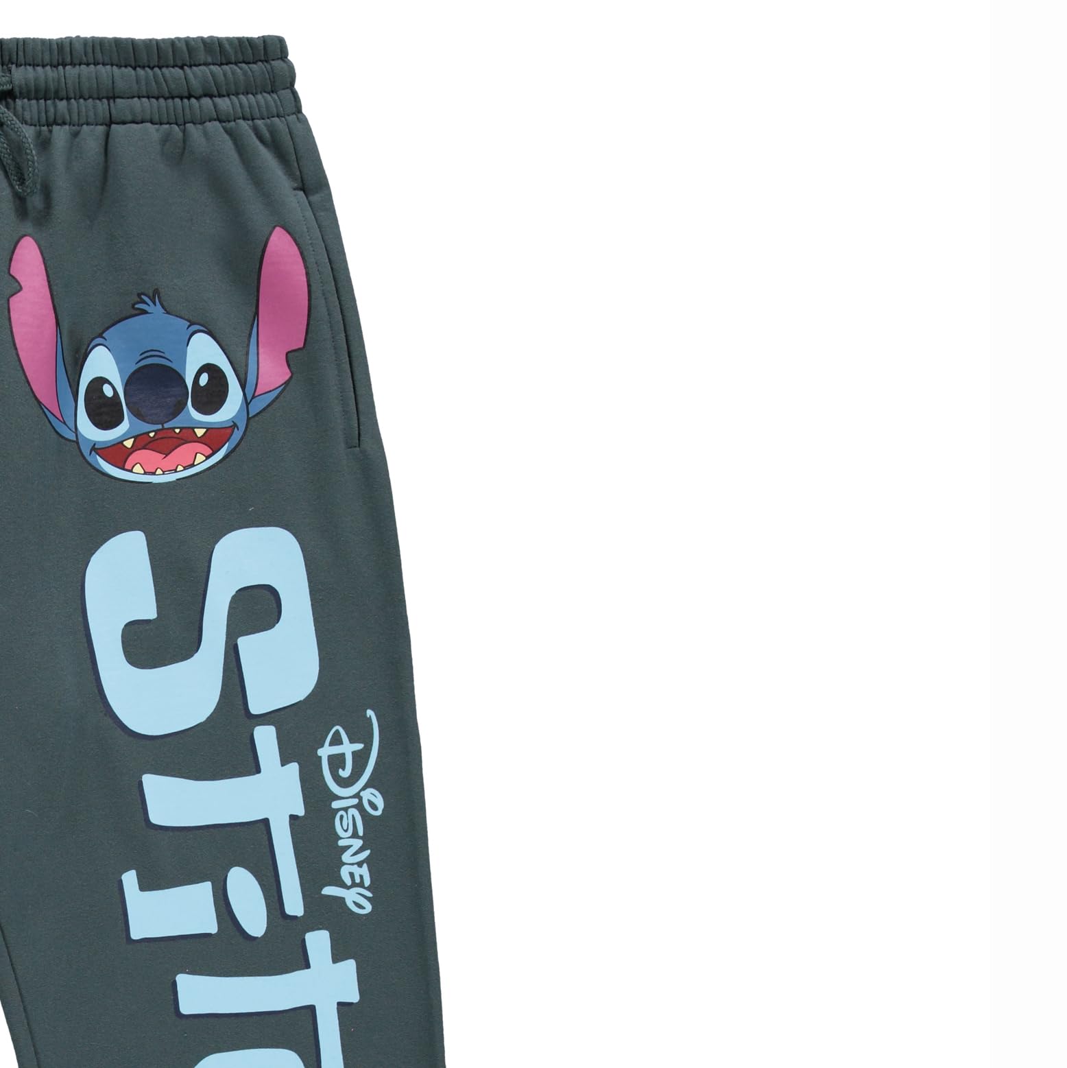 Disney Lilo & Stitch Women's Jogger Sweatpants - Athletic Varsity Style Lounge Pants with Multi Print for Casual Wear, Workout & Disney Fan Fashion