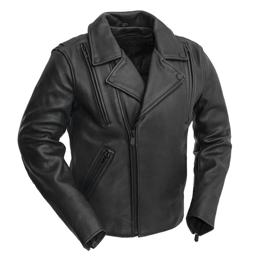 Men's Night Rider Jacket - Stylish Waterproof Windbreaker for Outdoor Activities | Perfect for Motorcycle Riding, Hiking & Urban Fashion