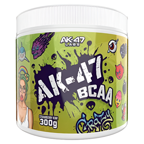 AK 47 Labs BCAA 300g - Premium Branched Chain Amino Acid Supplement for Muscle Recovery & Growth | Ideal for Workout, Fitness & Bodybuilding