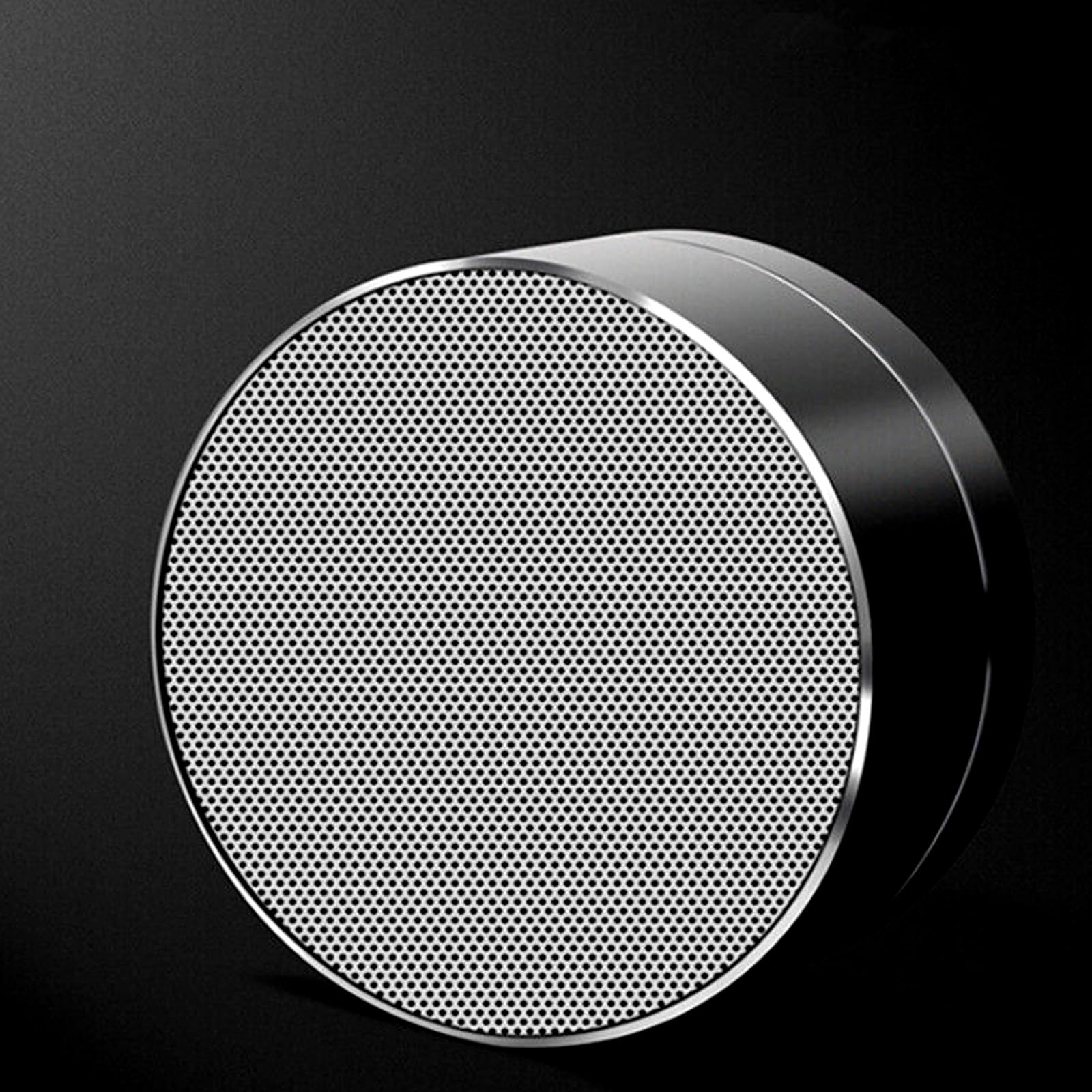 NTEK Mini Portable Bluetooth Speaker - Wireless Outdoor Speaker with Noise-Cancelling Microphone, Compact & Powerful Sound for Car, Bike, Hiking, Beach, Shower & Travel (Black) | Perfect for Camping, Pool Parties & Home Use