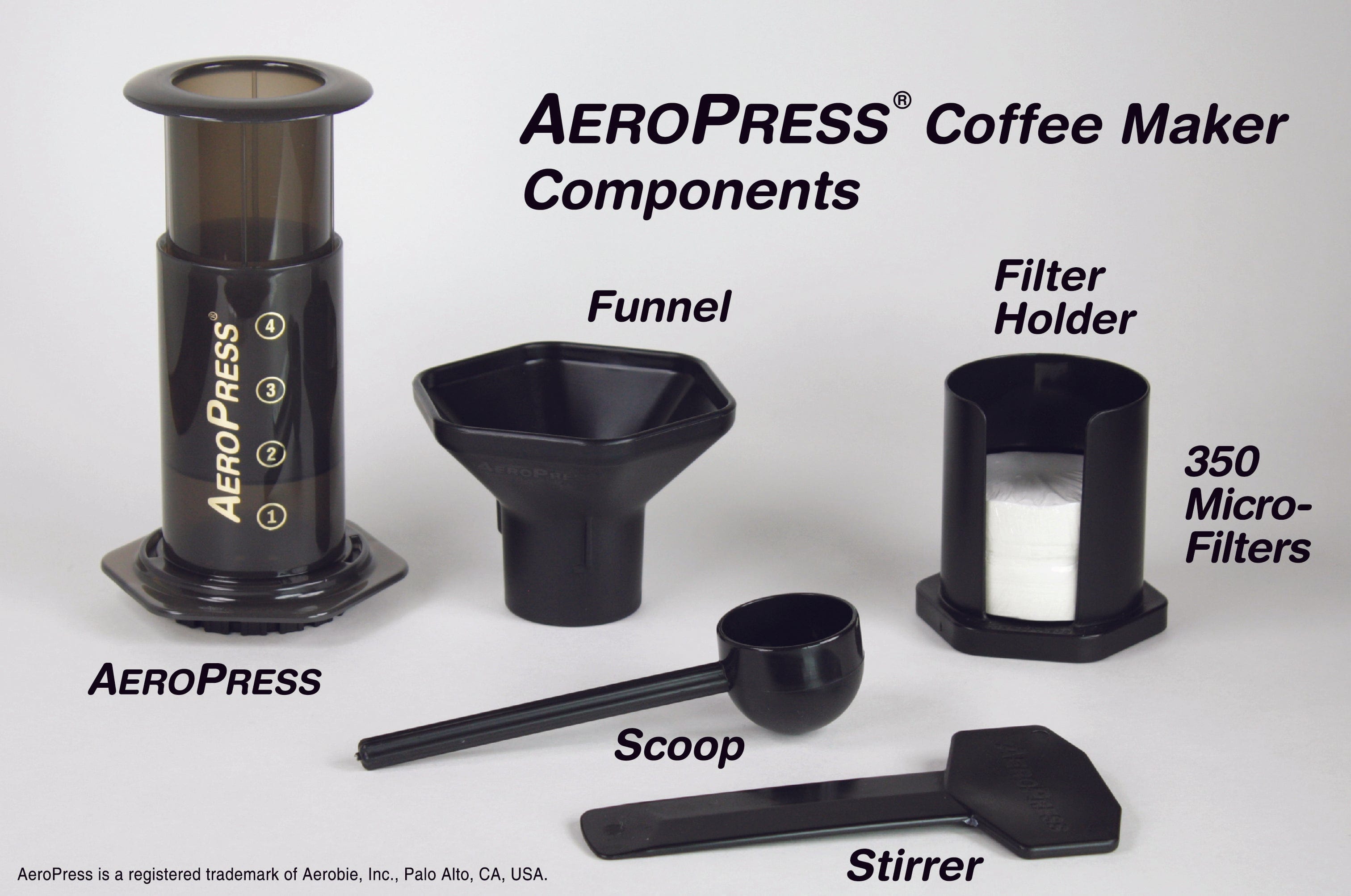 AeroPress Coffee and Espresso Maker - Portable, Fast, and Easy to Use for Travel, Camping, and Home Brewing