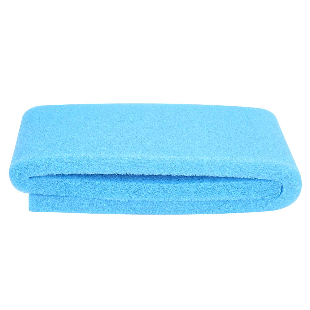 Zerodis Aquarium Filter Pad - Premium Cotton Filter Media for Fish Tanks, Thick Blue Utility Filter Pad for Crystal Clear Water - Perfect for Freshwater & Saltwater Aquariums, Pond Filters, and Aquatic Habitats
