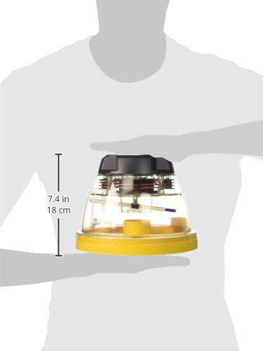 Brinsea Mini II Eco Manual Egg Incubator - Hatch 10 Chicken, Duck & Other Eggs | External Water Top-Up & Fan Circulation | Perfect for Beginners | Home Farming, Classroom Projects & Backyard Poultry