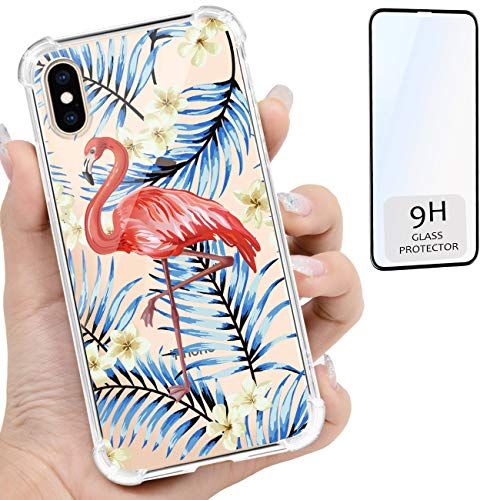 Clear Blue Flamingo
