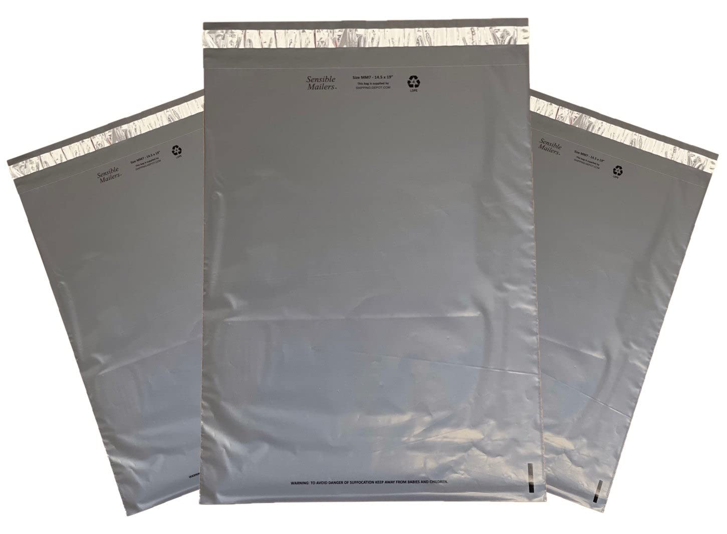 6000 Pack 9x12 Inch Recycled Grey Poly Mailers - Eco-Friendly Shipping Envelopes for Small Business & Ecommerce - Perfect for Clothing, Books & Online Store Packaging
