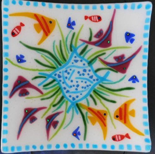 Vibrant Oceanside Rainbow Transparent Glass Pack - 96 COE for Stained Glass Art, Mosaics & DIY Craft Projects