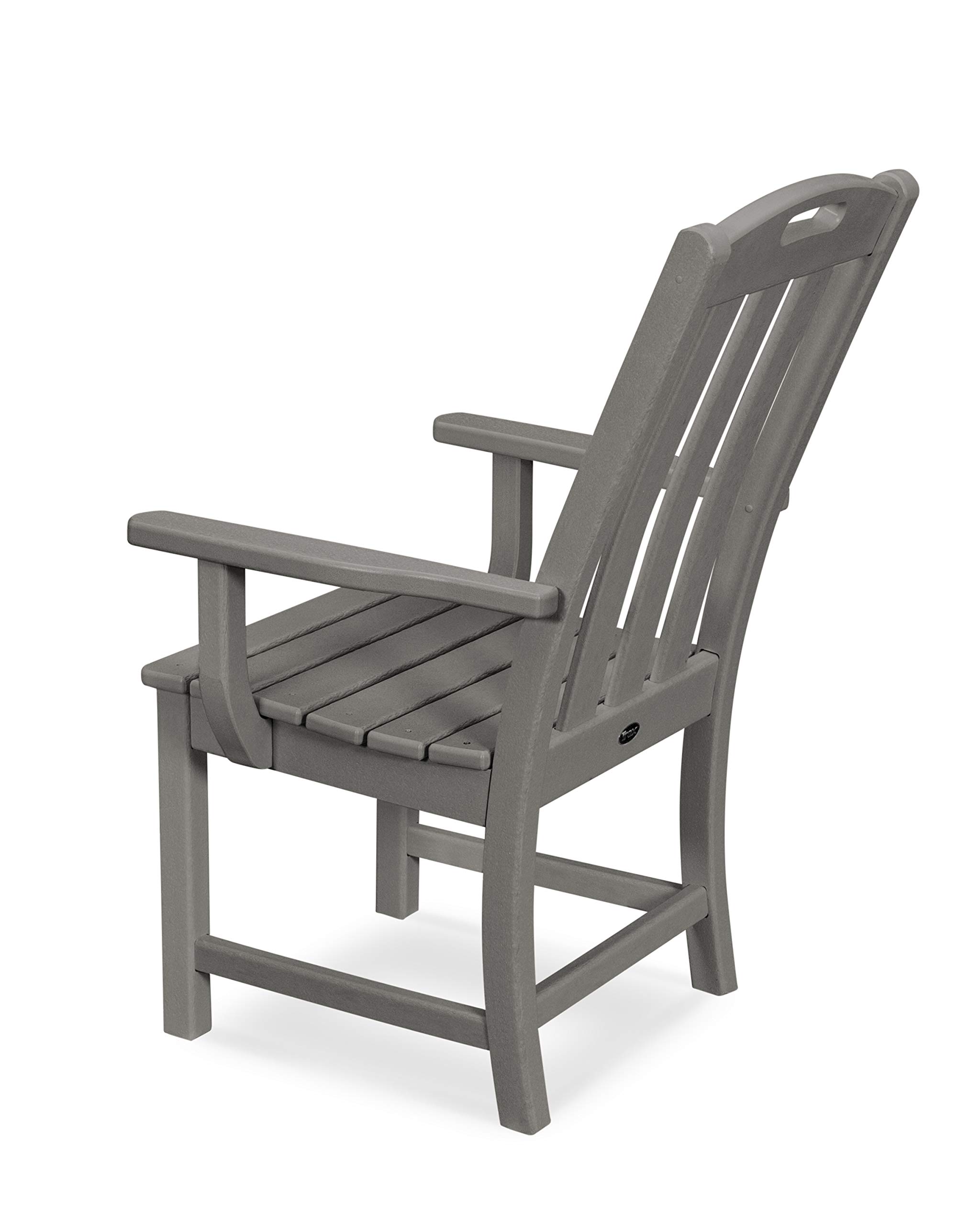 Trex Outdoor Furniture™ Yacht Club Dining Chair - Weather-Resistant Patio & Deck Chair for Poolside, Garden & Outdoor Dining Areas