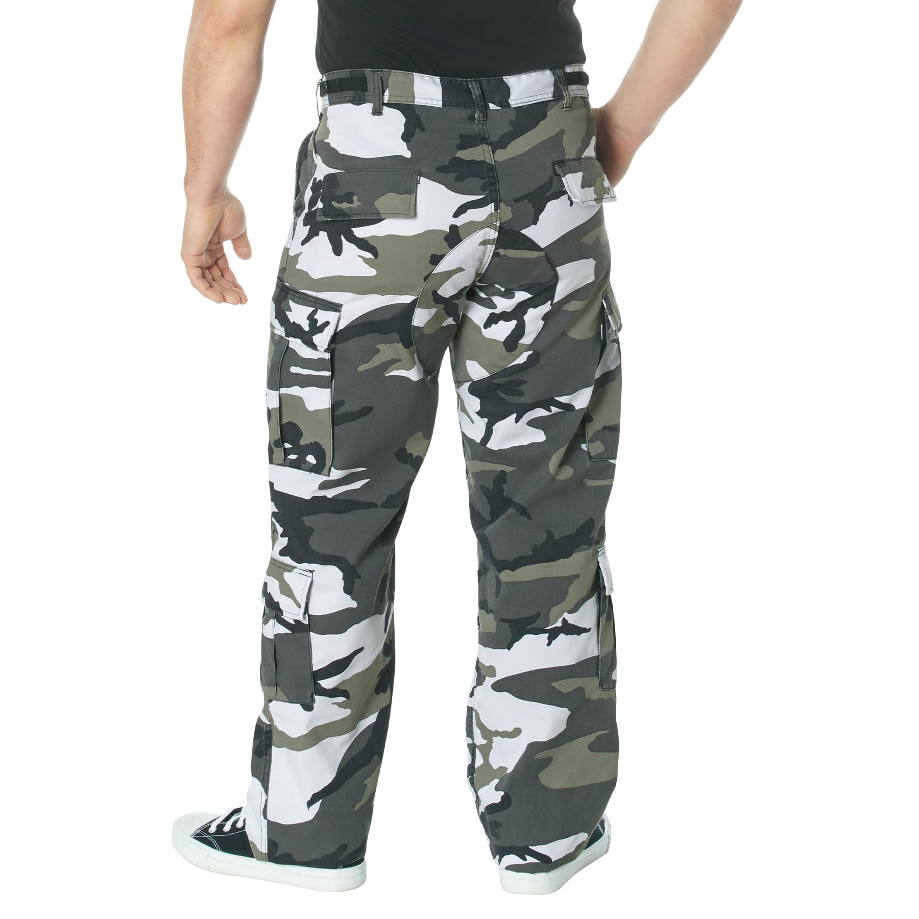 Rothco Vintage Paratrooper Fatigue Pants - Military Cargo Pants with Camouflage Pattern for Outdoor Hiking, Camping & Tactical Use