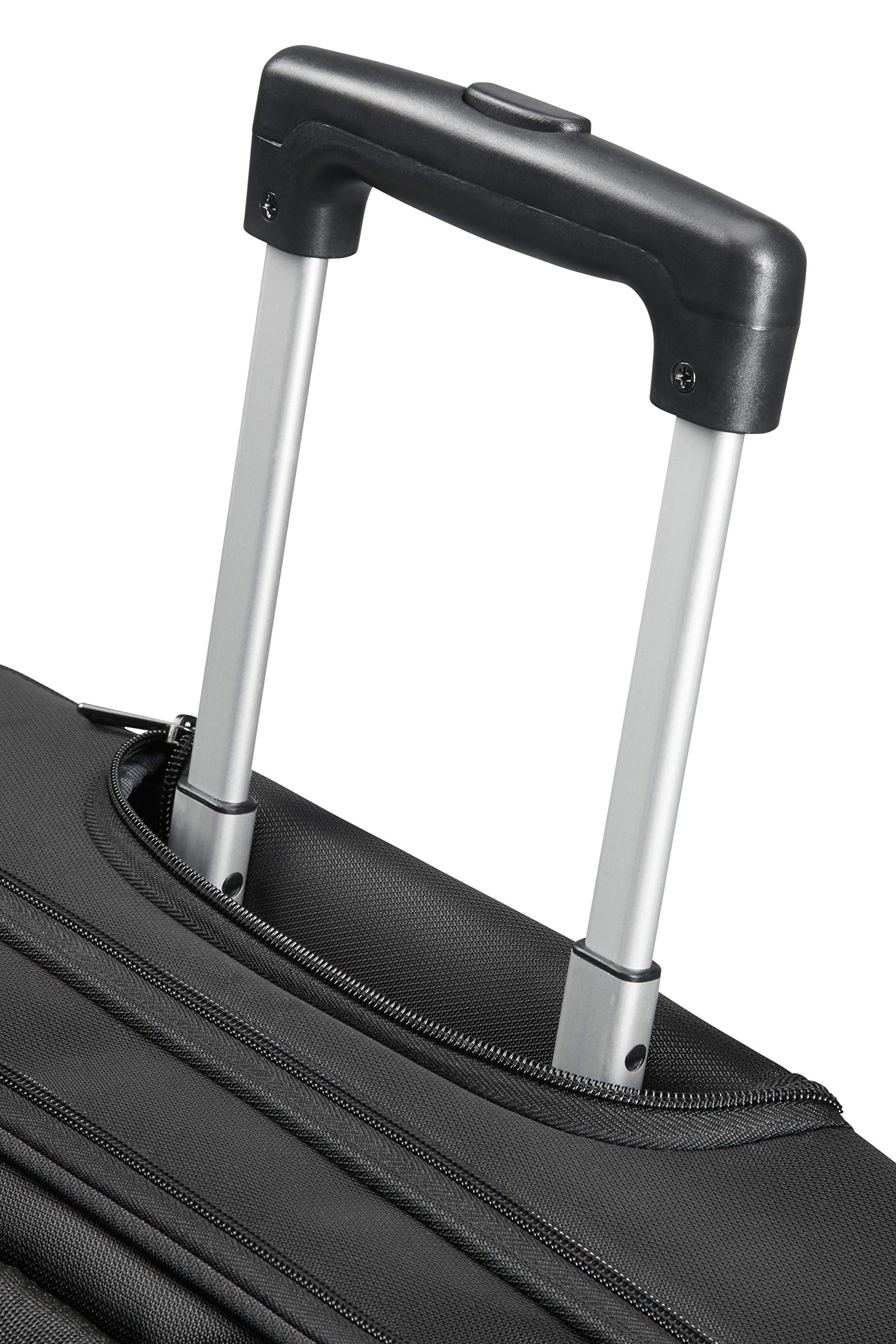 Samsonite Vectura Evo 17.3 Inch Laptop Rolling Carry-On Case - 46 cm Spinner Luggage with 27.5L Capacity, Black Business Travel Suitcase for Airplane & Office Commute