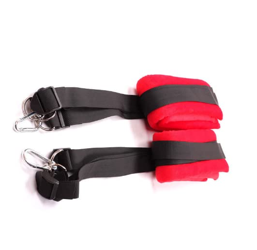 Premium Fitness Yoga Swing Belt for Exercise & Protection - Adjustable & Durable (Red) - Ideal for Yoga, Pilates, Aerial Fitness & Home Workouts