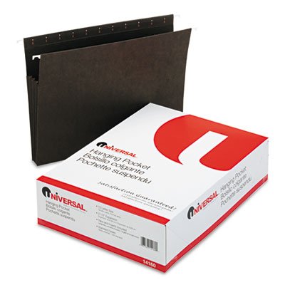Hanging Box Bottom File Pockets - 11 Point Stock, Letter Size, Standard Green (10 per Box) - Perfect for Office Organization & Document Storage