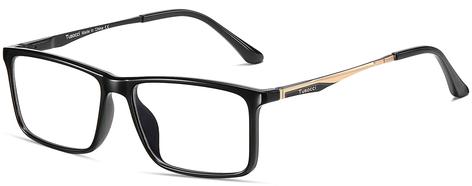 Blue Light Blocking Glasses for Computer, Gaming, Phone & TV Use - Anti Eyestrain & UV Glare Protection - Includes Glasses Case - Perfect for Office, Gaming & Screen Time