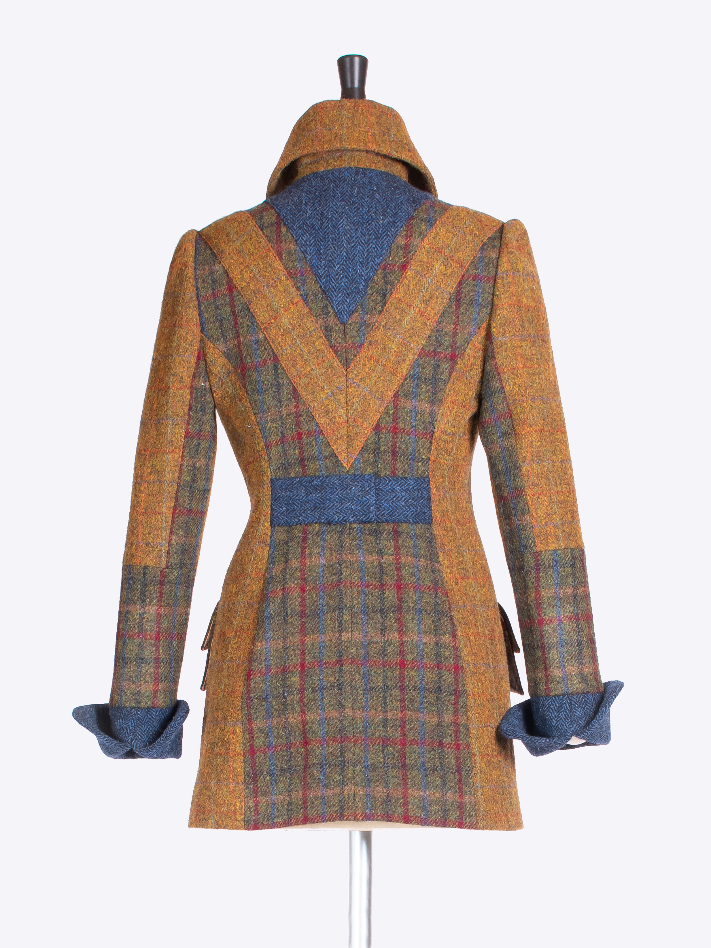 Stylish Patch Jacket in Green, Rust & Navy Colors - Perfect for Casual Outfits, Streetwear Fashion, and Outdoor Adventures