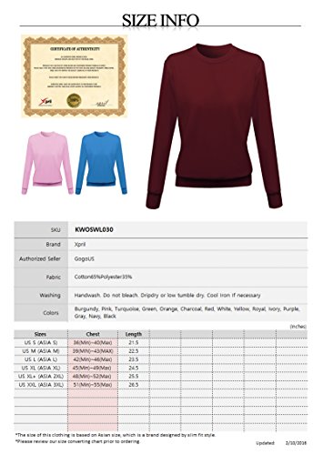 Women's Classic Crewneck Sweatshirt - Soft Cotton Pullover for Casual Wear, Lounge & Everyday Comfort | Trendy Streetwear & Layering Essential