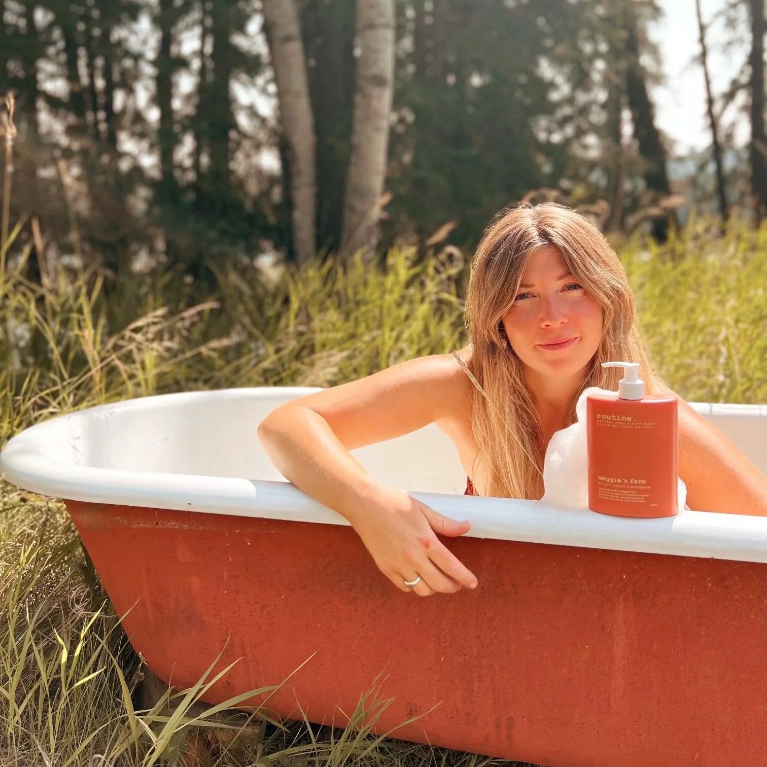 Maggie's Farm Natural Hand & Body Wash - Organic, Vegan & Cruelty-Free Soap for Sensitive Skin - Perfect for Home, Bathroom & Travel Use