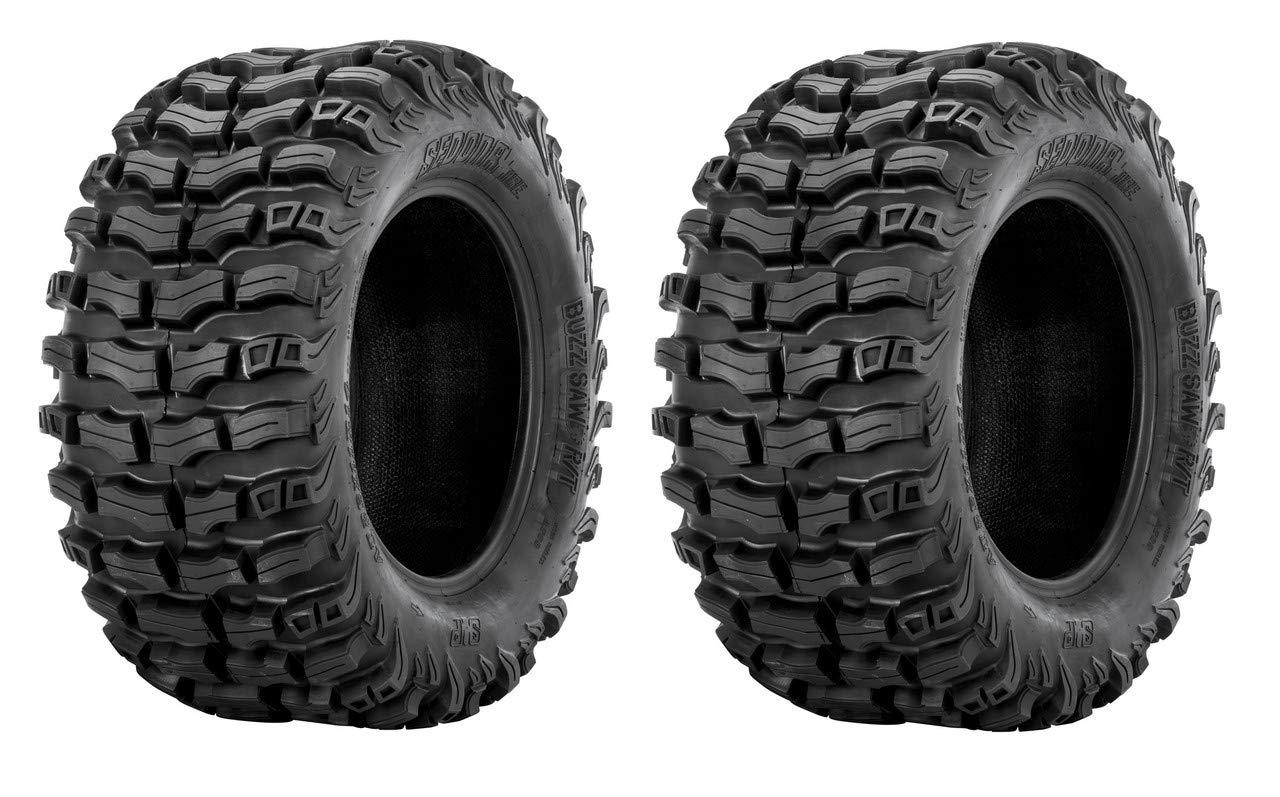 **New Sedona Buzz Saw R/T Rear Tires (23x11x10) for 2005-2008 Kawasaki Mule 3010 Trans 4x4 - Off-Road & Utility Vehicle Replacement Tires**