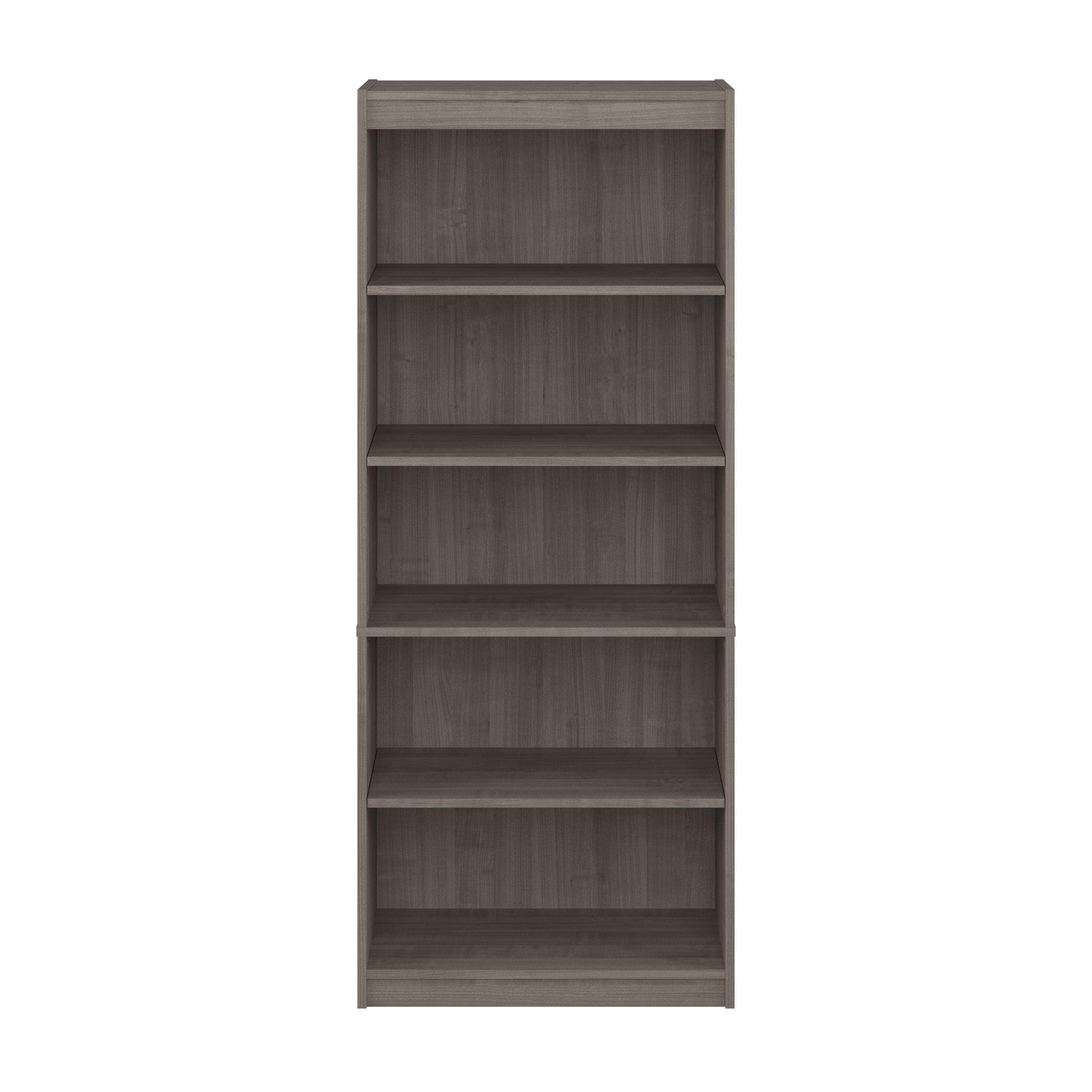 Universal 30W Standard 5-Shelf Bookcase - 4 Color Options for Home, Office & Dorm Room Organization