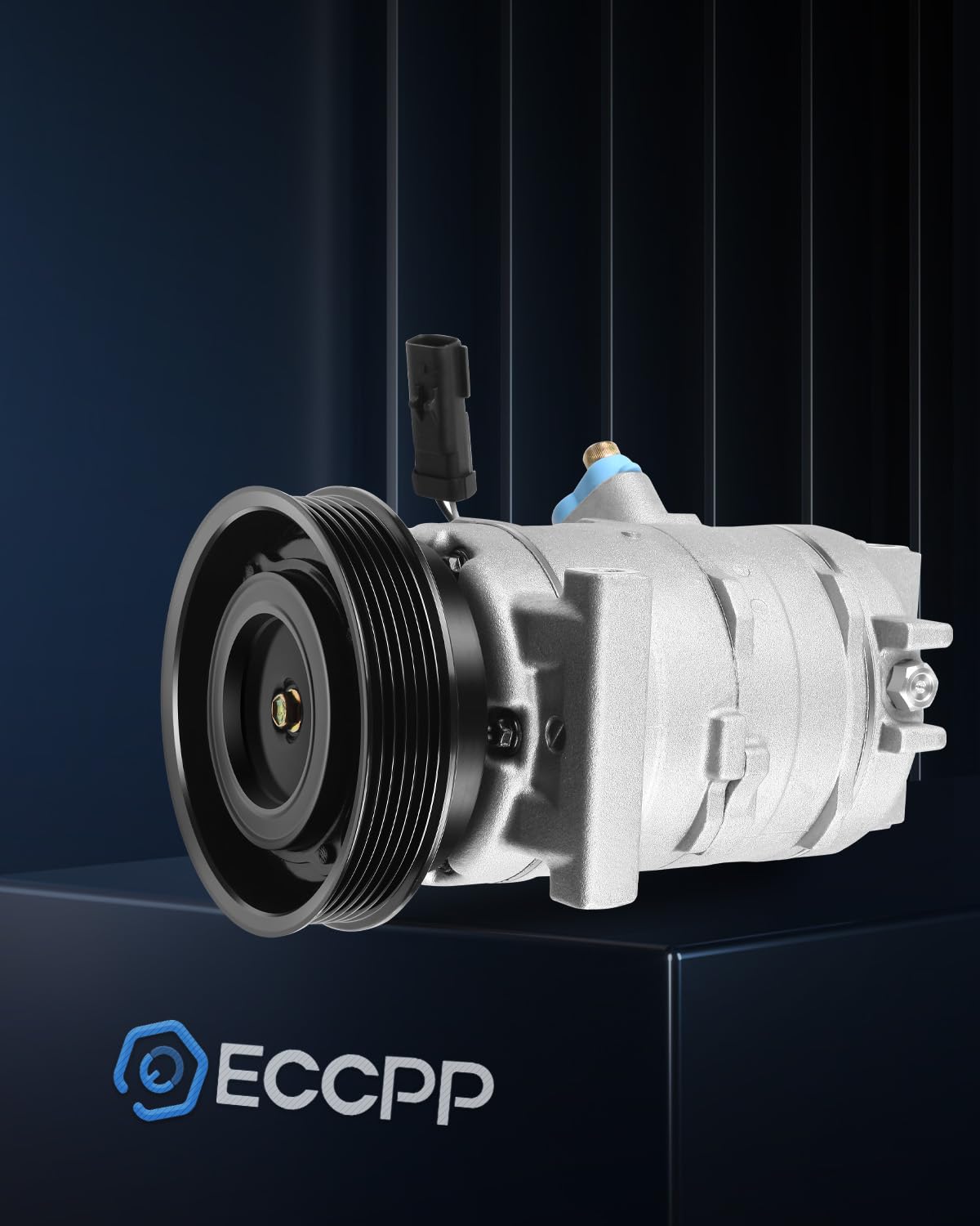 ECCPP AC Compressor for 2005-2006 Chrysler 300, Dodge Charger & Magnum 3.5L - with Clutch | Replacement Car Air Conditioning Part for Hot Summer Driving