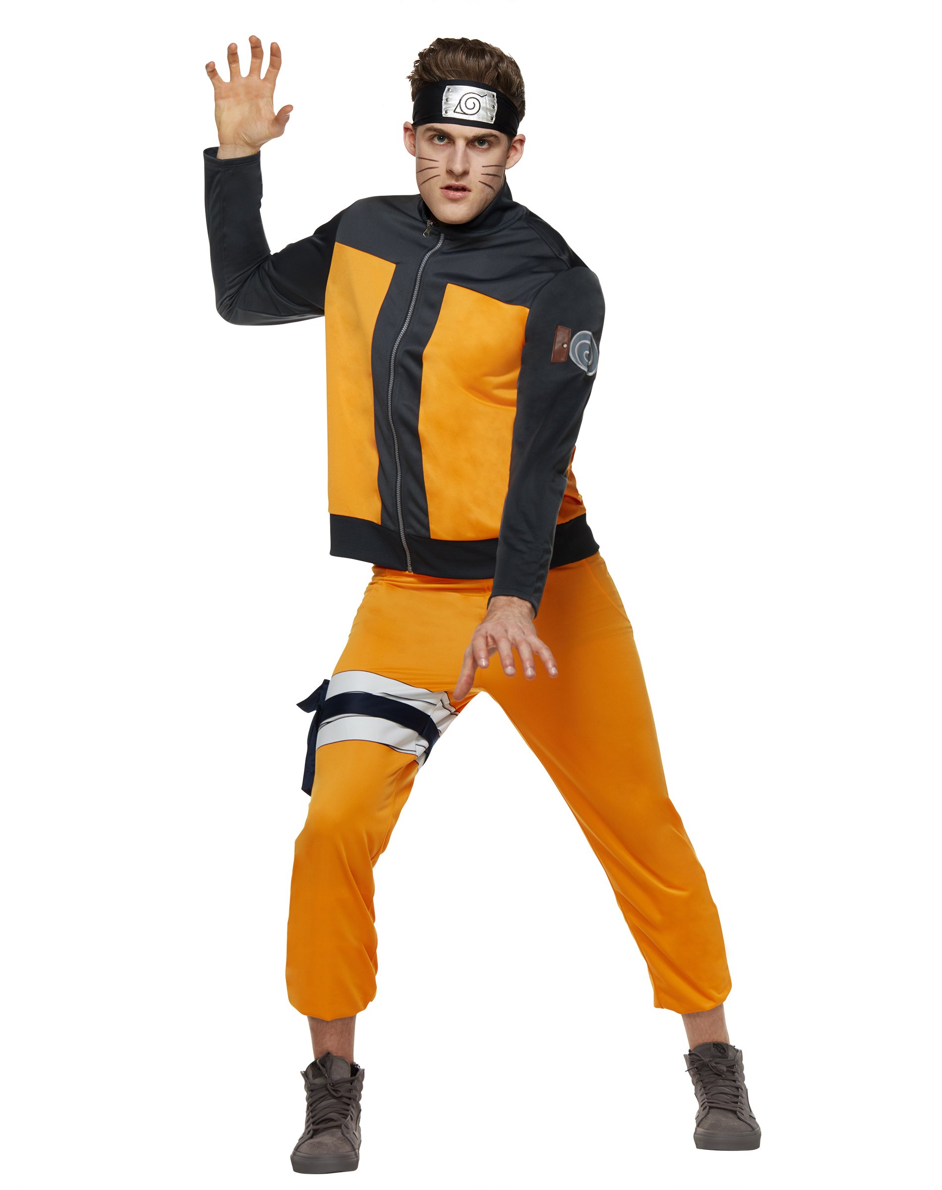 Naruto Shippuden Adult Costume - Official Anime Cosplay for Halloween & Conventions