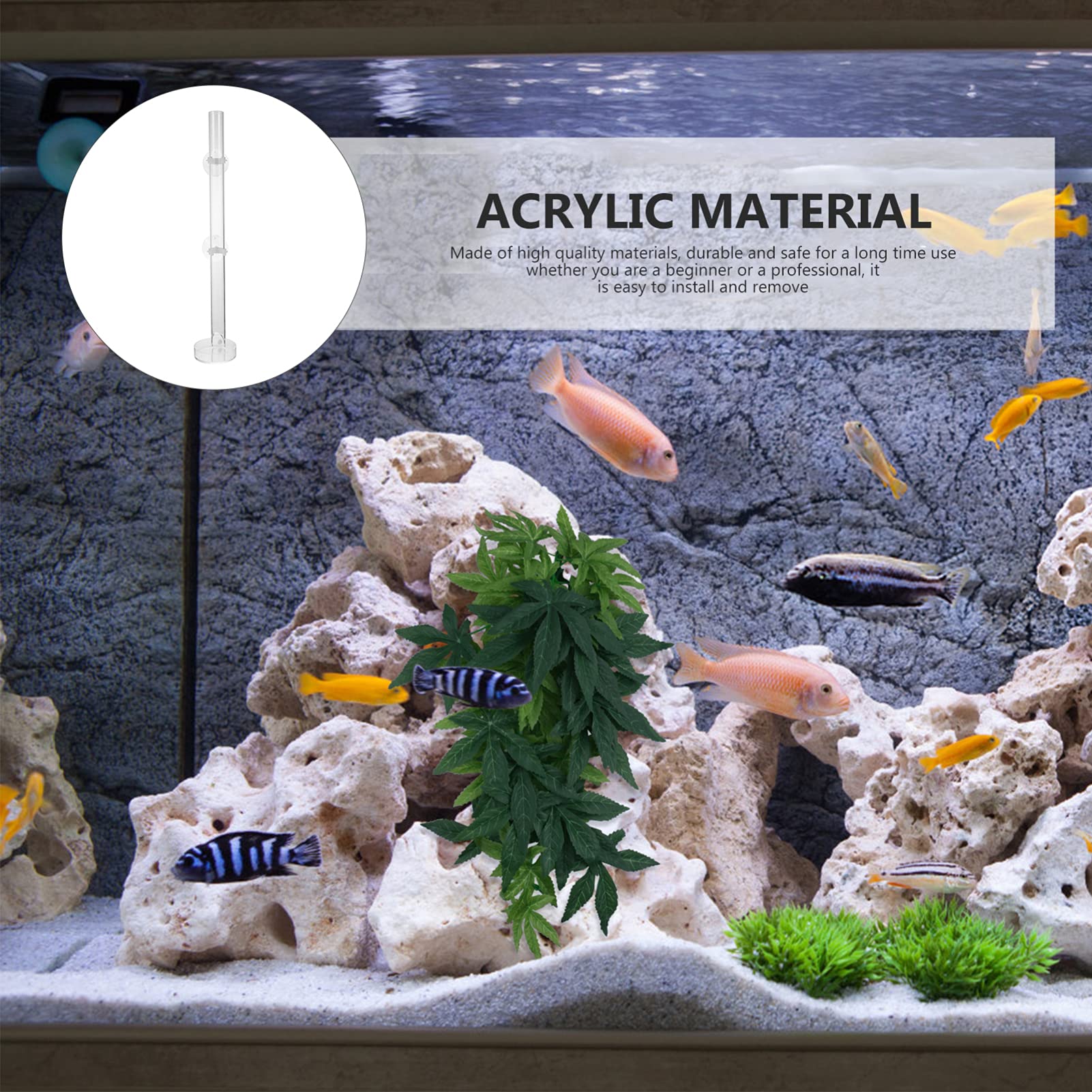 Balacoo Acrylic Shrimp Feeder Tray for Aquarium - Auto Fish Feeder Accessory