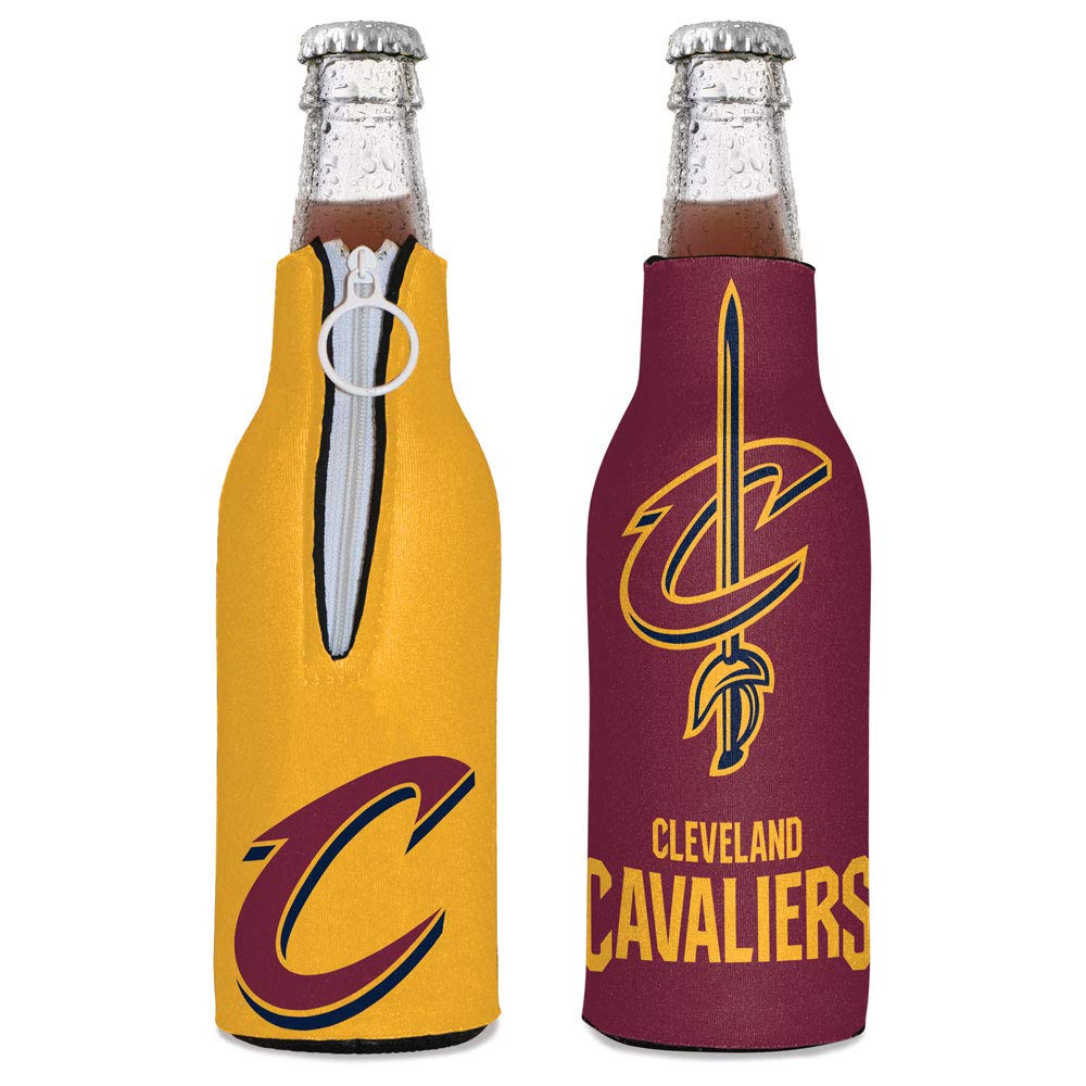 Wincraft NBA Cleveland Cavaliers Insulated Bottle Cooler - Officially Licensed Team Colors, Perfect for Game Day, Tailgating & Outdoor Activities