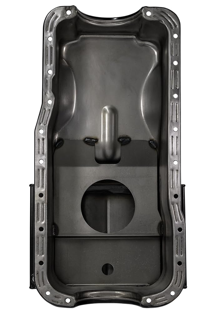 Moroso 20502 Oil Pan Replacement for Ford 289-302 Engines - High Performance Steel Construction, Improved Oil Capacity - Perfect for Classic Mustang, Fairlane & Falcon Engine Rebuilds & Racing Applications