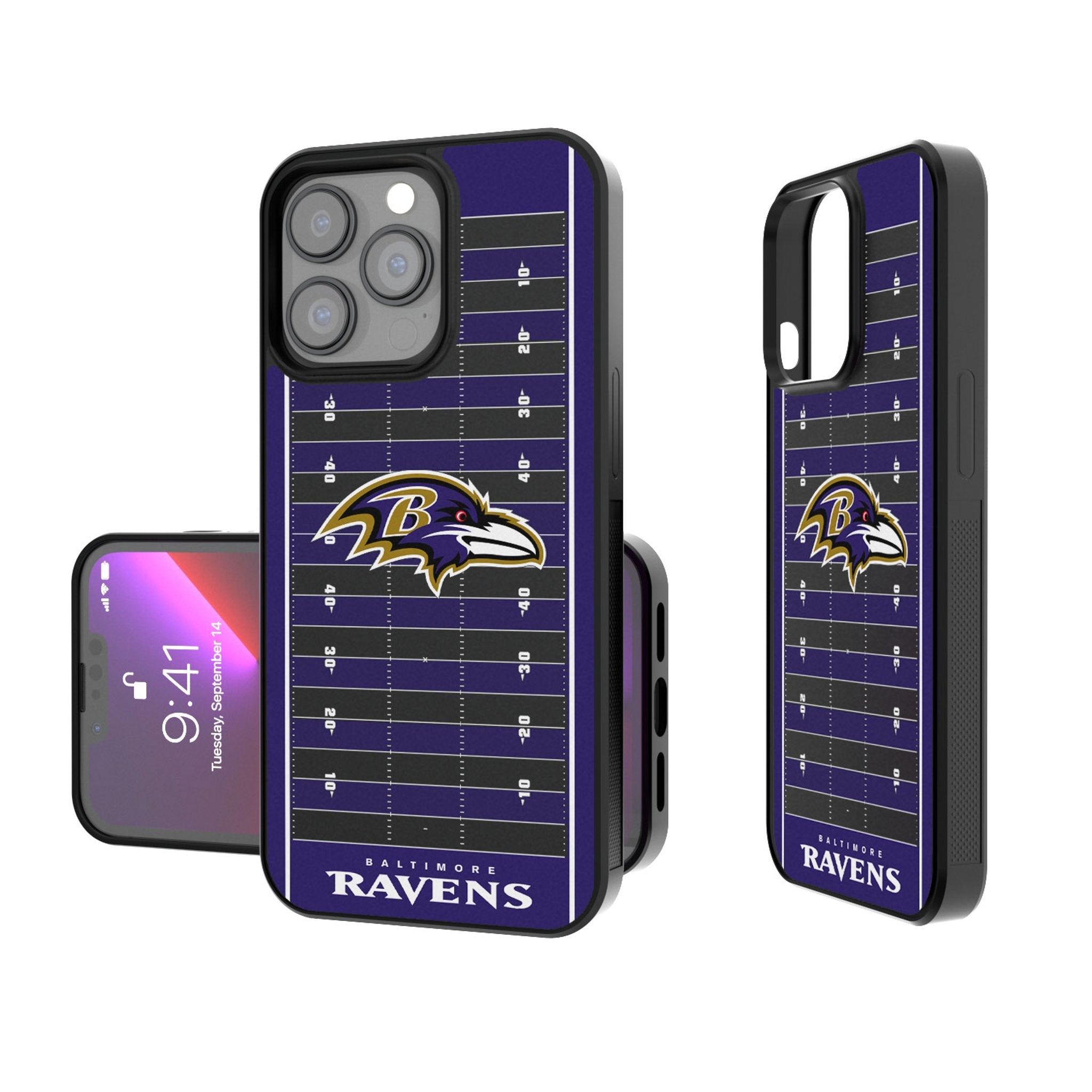 Baltimore Ravens NFL Football Team Shockproof Bumper Phone Case - Perfect for Game Day & Everyday Protection