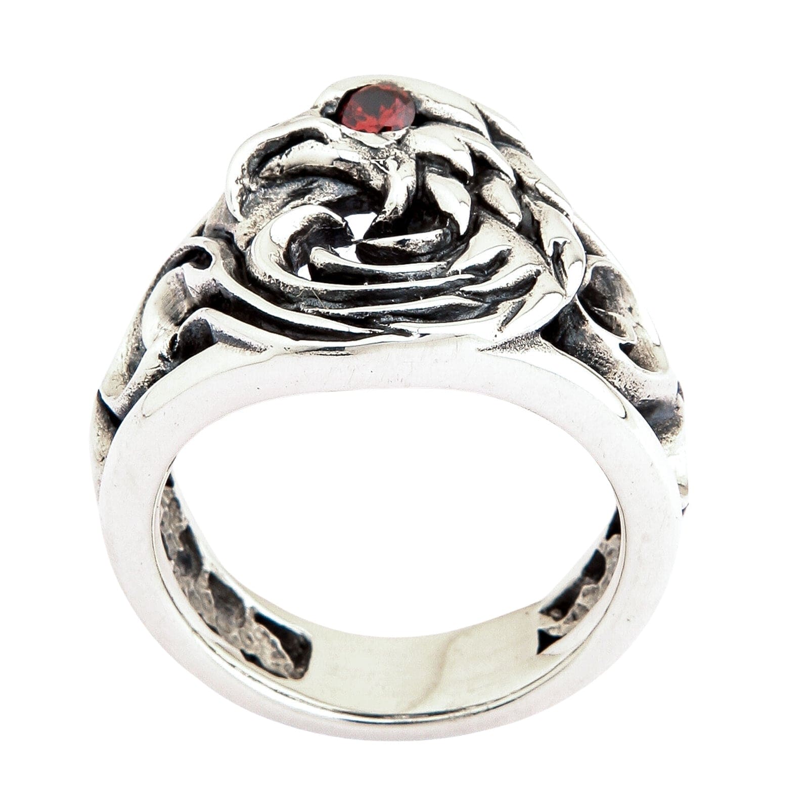 Harley Eagle Sterling Silver Biker Ring for Men - Handmade 925 Silver Motorcycle Jewelry - Perfect for Biker Gifts, Riders Accessories & Everyday Wear