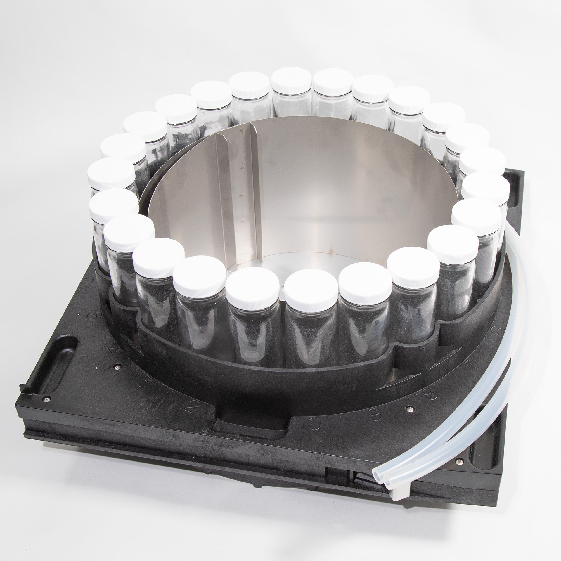 4700/5800 Refrigerated Sampler Glass Bottles - 24 Pack 350mL for Water & Beverage Sampling - Ideal for Lab Testing, Environmental Monitoring & Food Safety Analysis