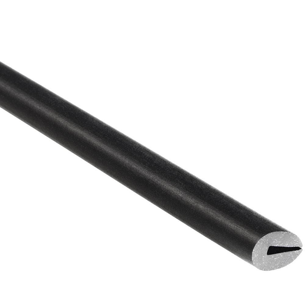 TRIM-LOK Black Neoprene Rubber Edge Trim - 1/16