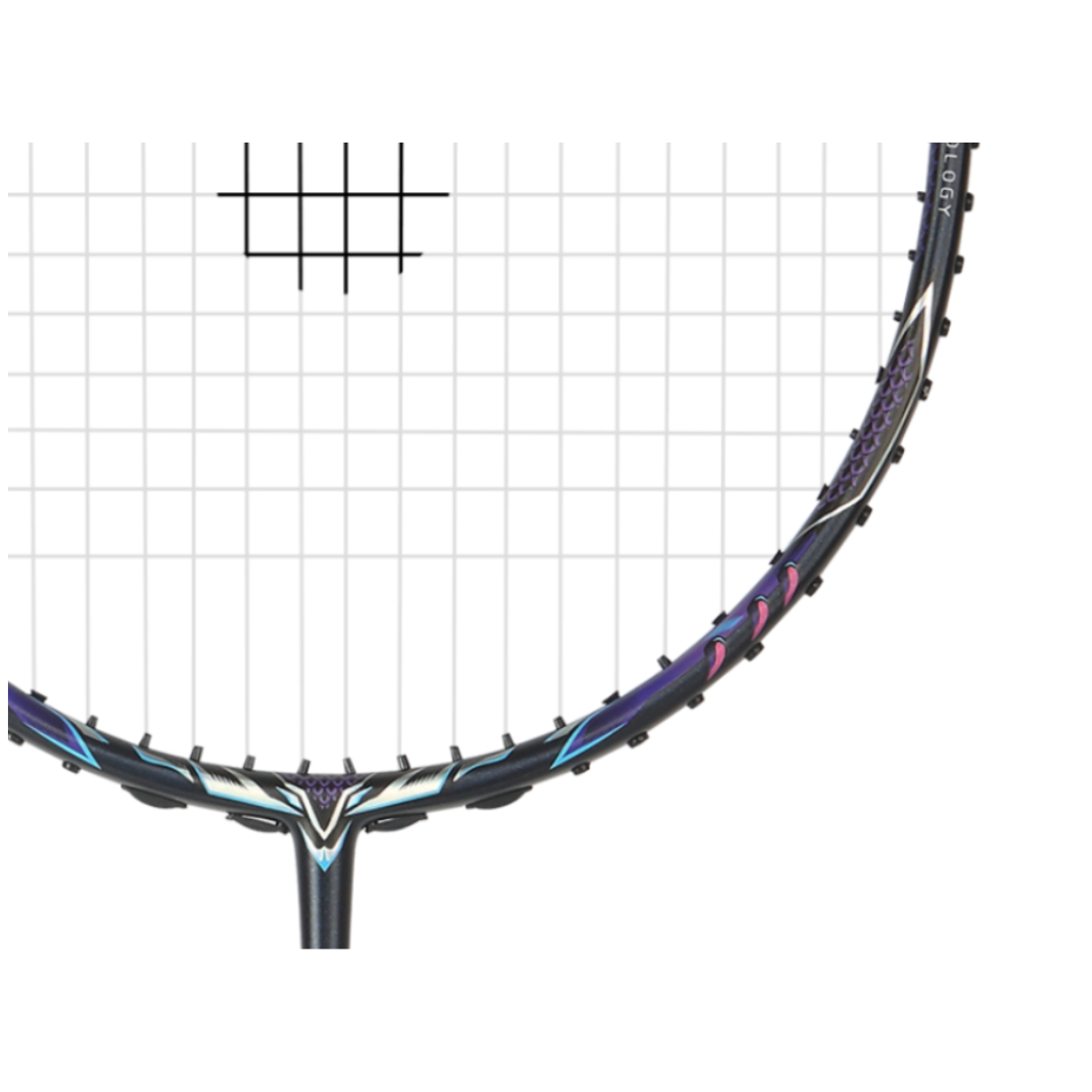 Victor Thruster RYUGA II PRO Unstrung Badminton Racket - Mazarine Blue | Professional Tournament Grade Shuttlecock Racket for Competitive Play & Training