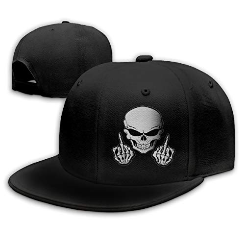 Skull Middle Finger /Black