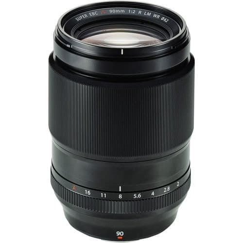 Fujifilm XF 90mm f/2 R LM WR Lens - Fast Aperture Prime Telephoto Lens for Fujifilm X-Mount Cameras - Perfect for Portraits, Street & Wildlife Photography