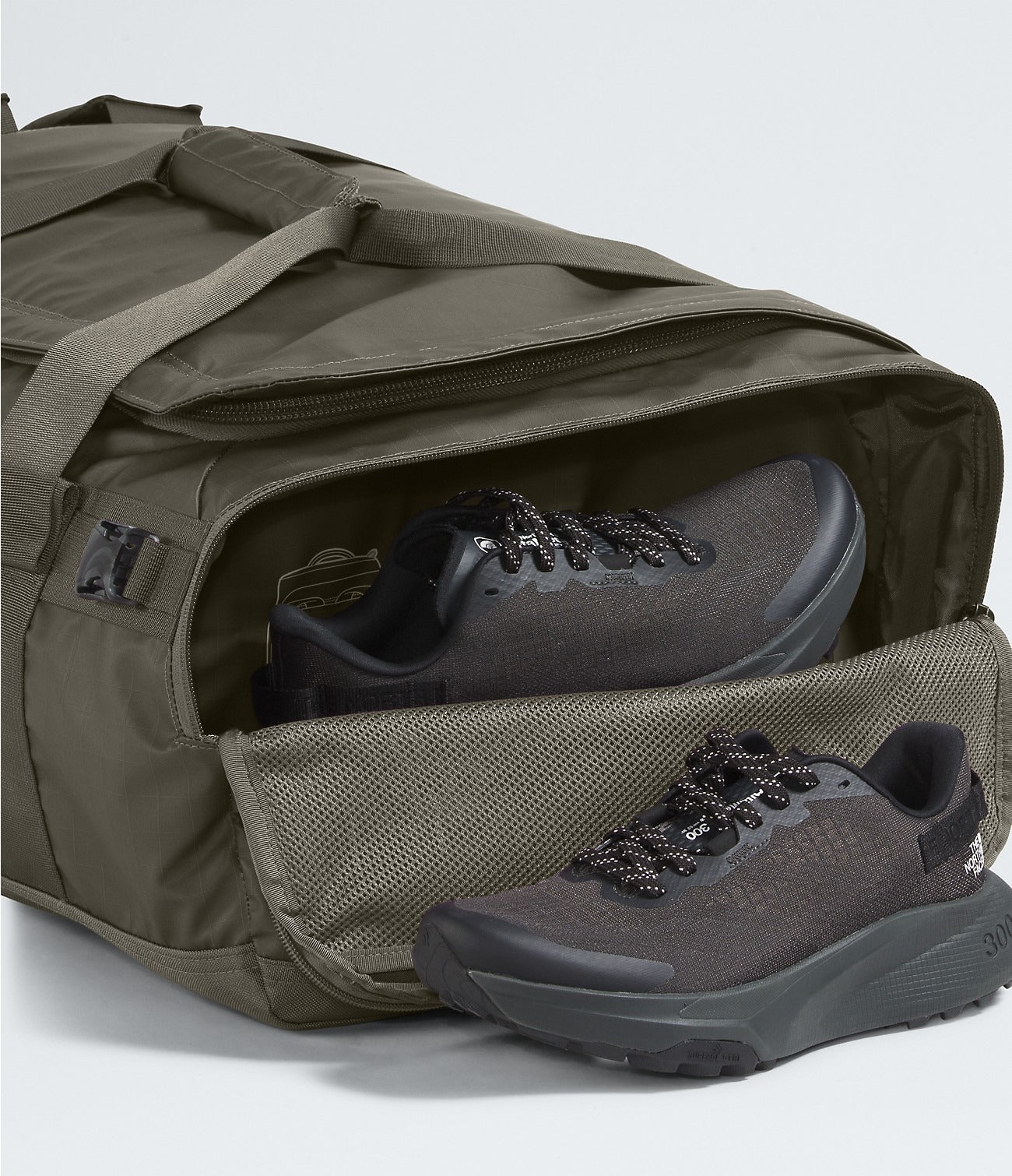 Base Camp Voyager Duffel Bag 62L - Durable Travel Duffel for Camping, Hiking & Outdoor Adventures - Perfect for Gear Storage & Weekend Getaways