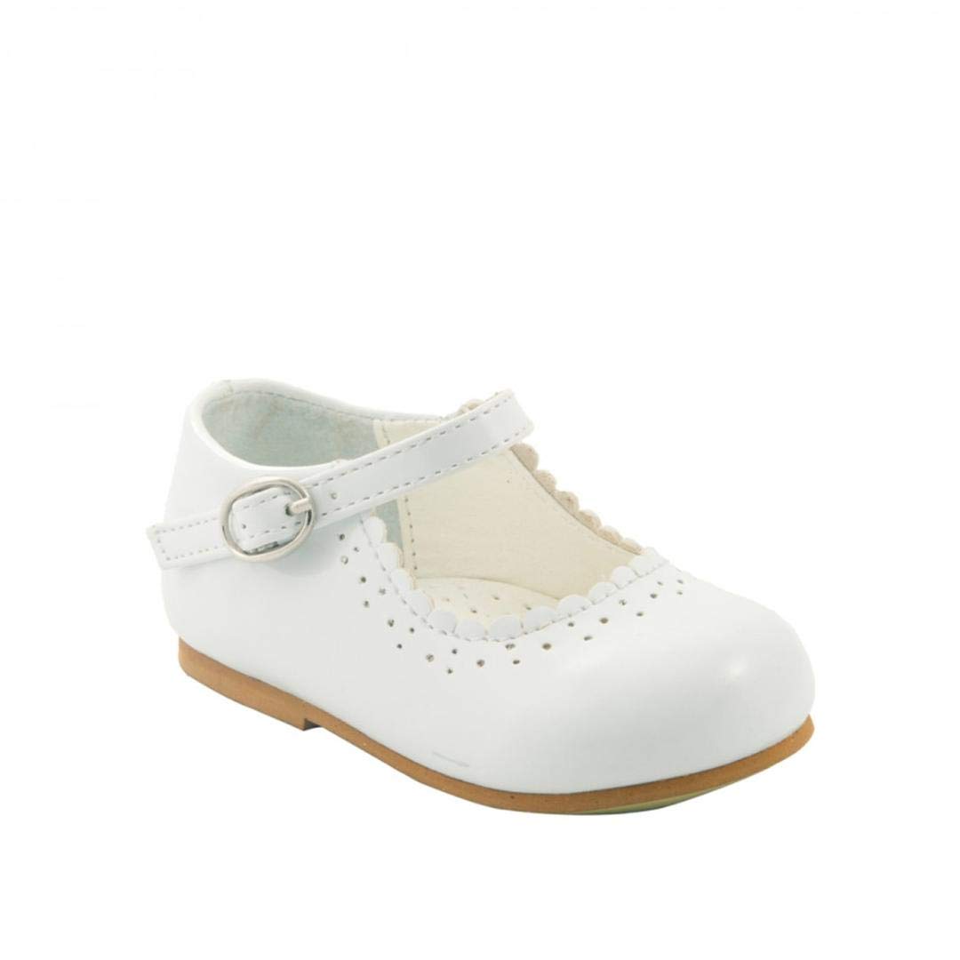 Girls Mary Jane Shoes - Smart Walking Shoes for Toddlers & Baby - Spanish Style Rollybaby Emma - Perfect for School, Play & Special Occasions