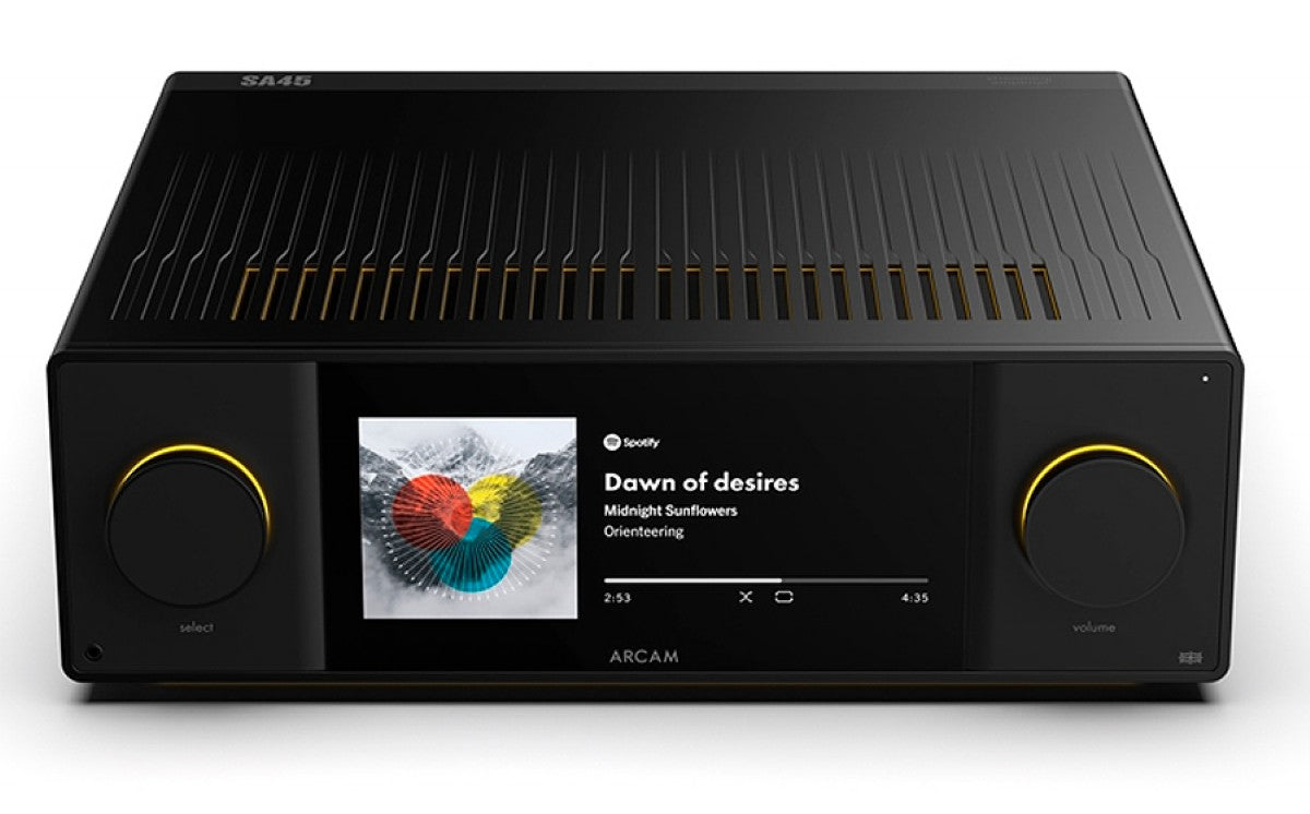 Arcam SA45 High Resolution Streaming Integrated Amplifier - Premium HiFi Audio System for Home Theater & Music Listening