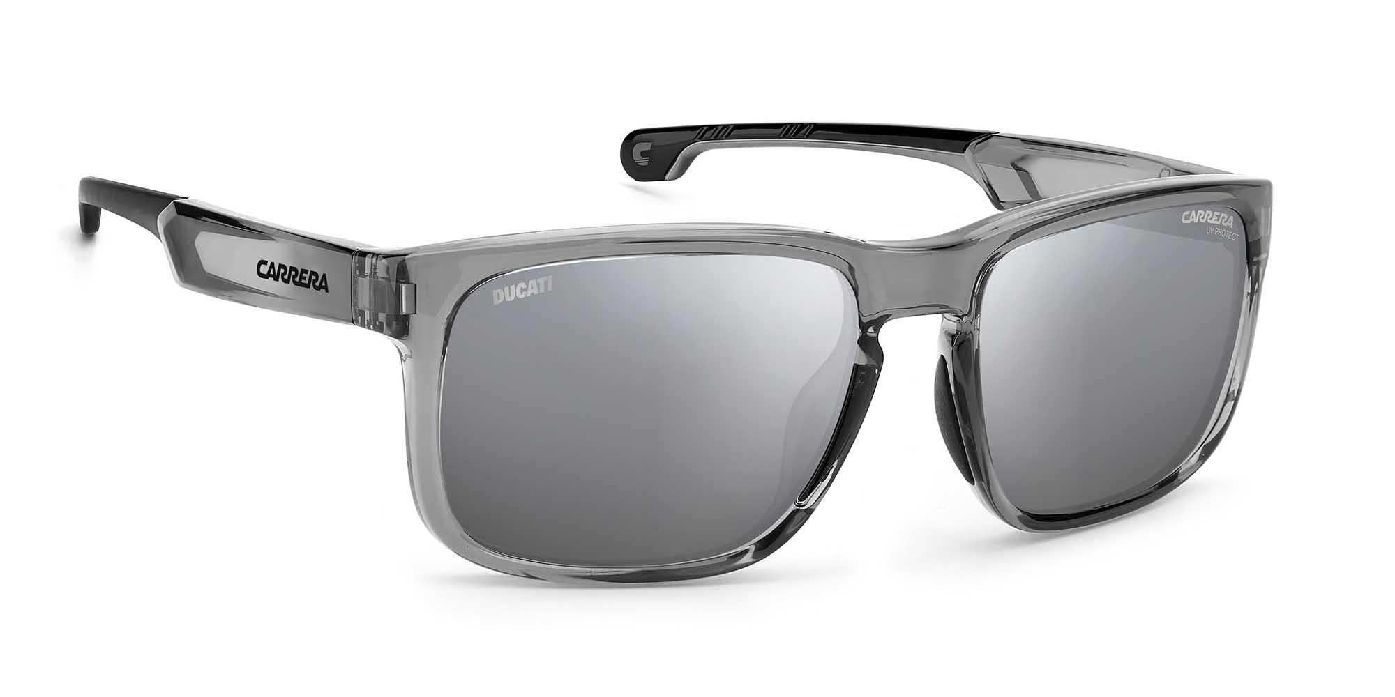 Carrera Ducati CARDUC 001/S Sunglasses - Men's Sports Cycling Shades with UV Protection - Perfect for Motorcycle Riding, Biking & Outdoor Adventures