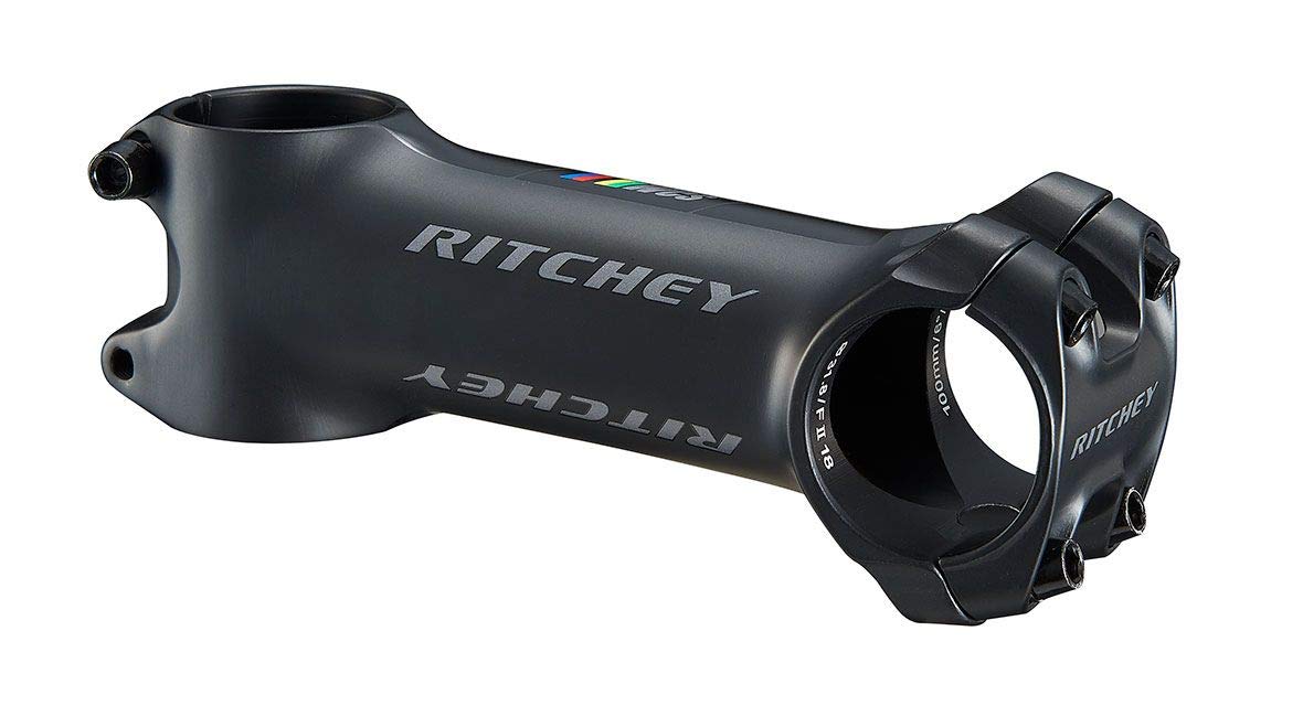 Ritchey WCS C220 84D Lightweight Aluminum Alloy Bike Stem - 31.8mm Clamp, 6 Degree Angle for MTB, Road, Cyclocross, Gravel & Adventure Bikes | Perfect for Trail Riding, Commuting & Bikepacking