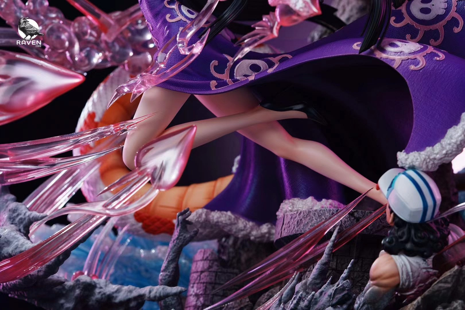 Raven Studio Boa Hancock One Piece Anime Figure - Premium Collectible Statue for Anime Fans, Home Decor, and Gift Giving