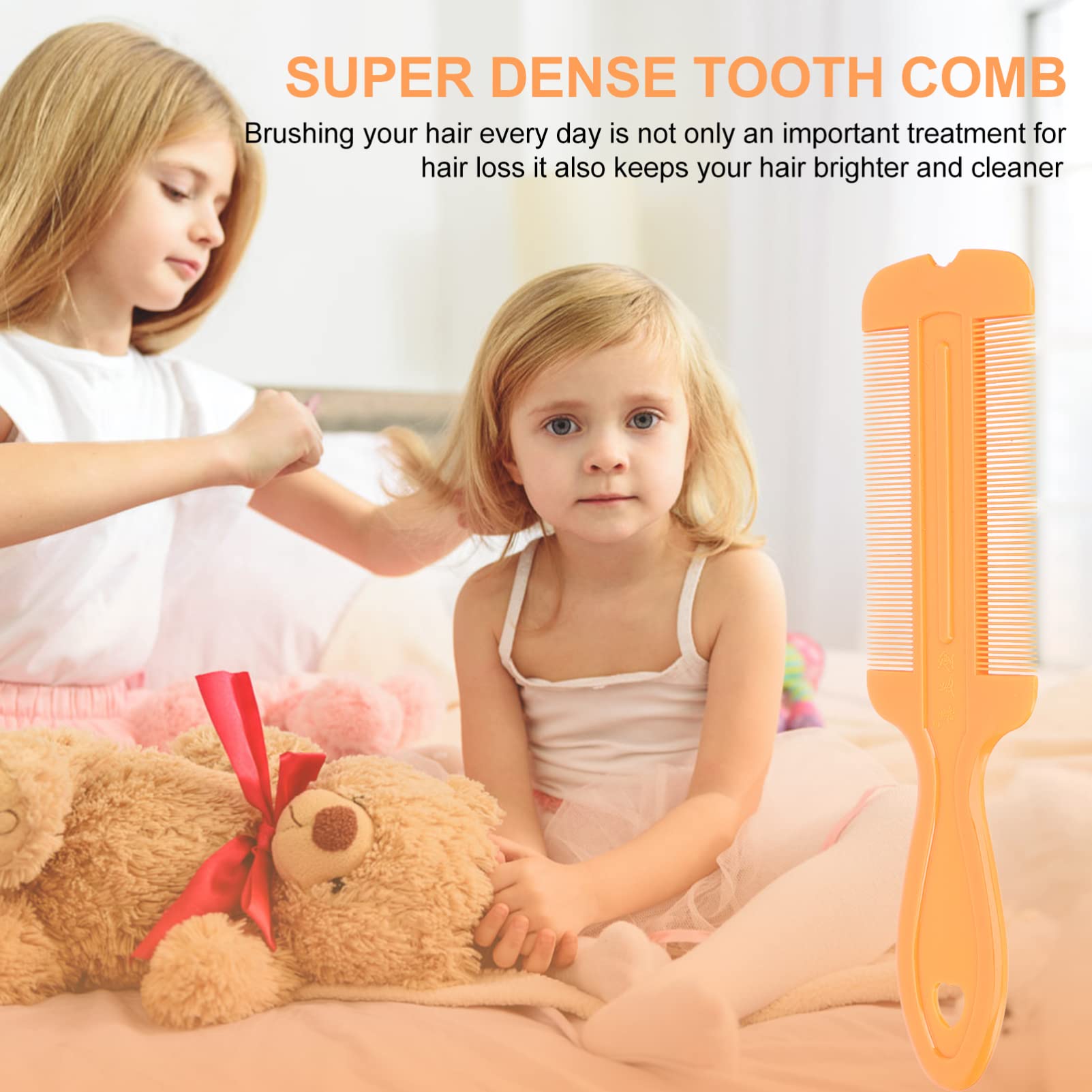 3-Pack Double Sided Pet Grooming Comb - Fine & Wide Teeth Detangling Comb for Cats, Dogs & Puppies - Perfect for Shedding Control & Coat Care at Home