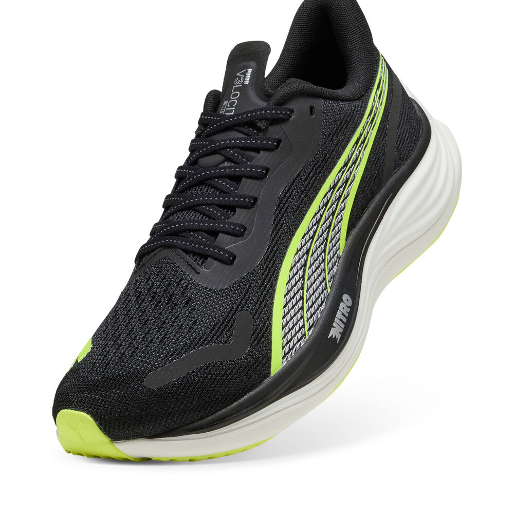 Men's Velocity Nitro 3 Running Shoes - Lightweight Cushioned Sneakers for Men - Perfect for Jogging, Gym Workouts & Daily Walking