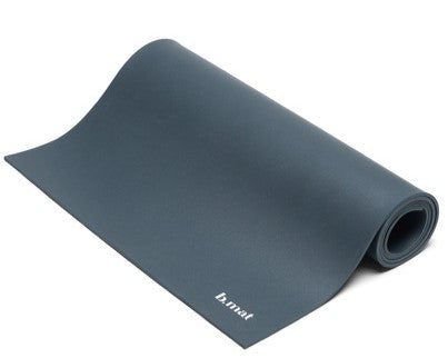 Premium Non-Slip Travel Yoga Mat - Lightweight & Eco-Friendly Charcoal Gray for Home, Gym & Outdoor Workouts