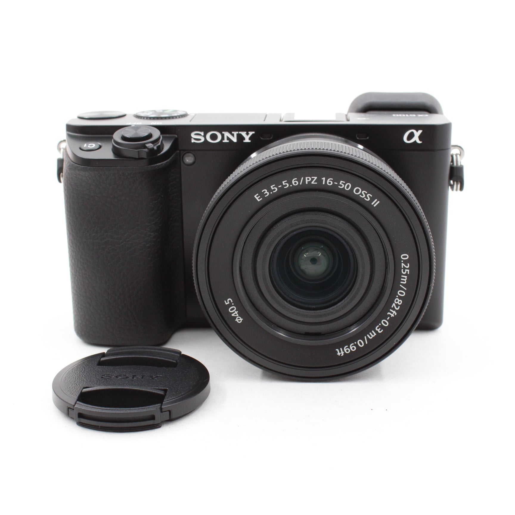 Open Box Sony Alpha a6100 Mirrorless Camera with PZ 16-50mm f/3.5-5.6 II Lens - Perfect for Vlogging, Travel Photography & YouTube Content Creation