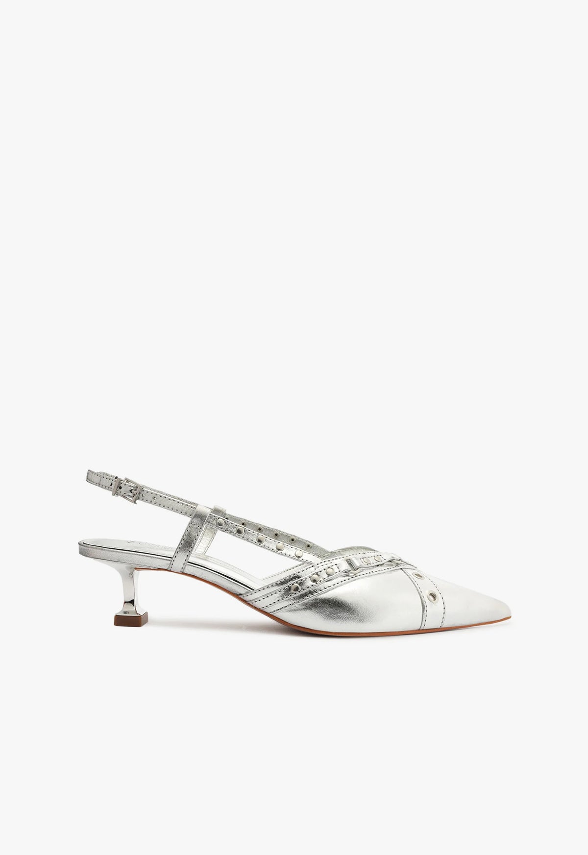 Venezia Metallic Leather Pump Shoes for Women - Stylish High Heel Dress Pumps for Office, Party & Evening Wear