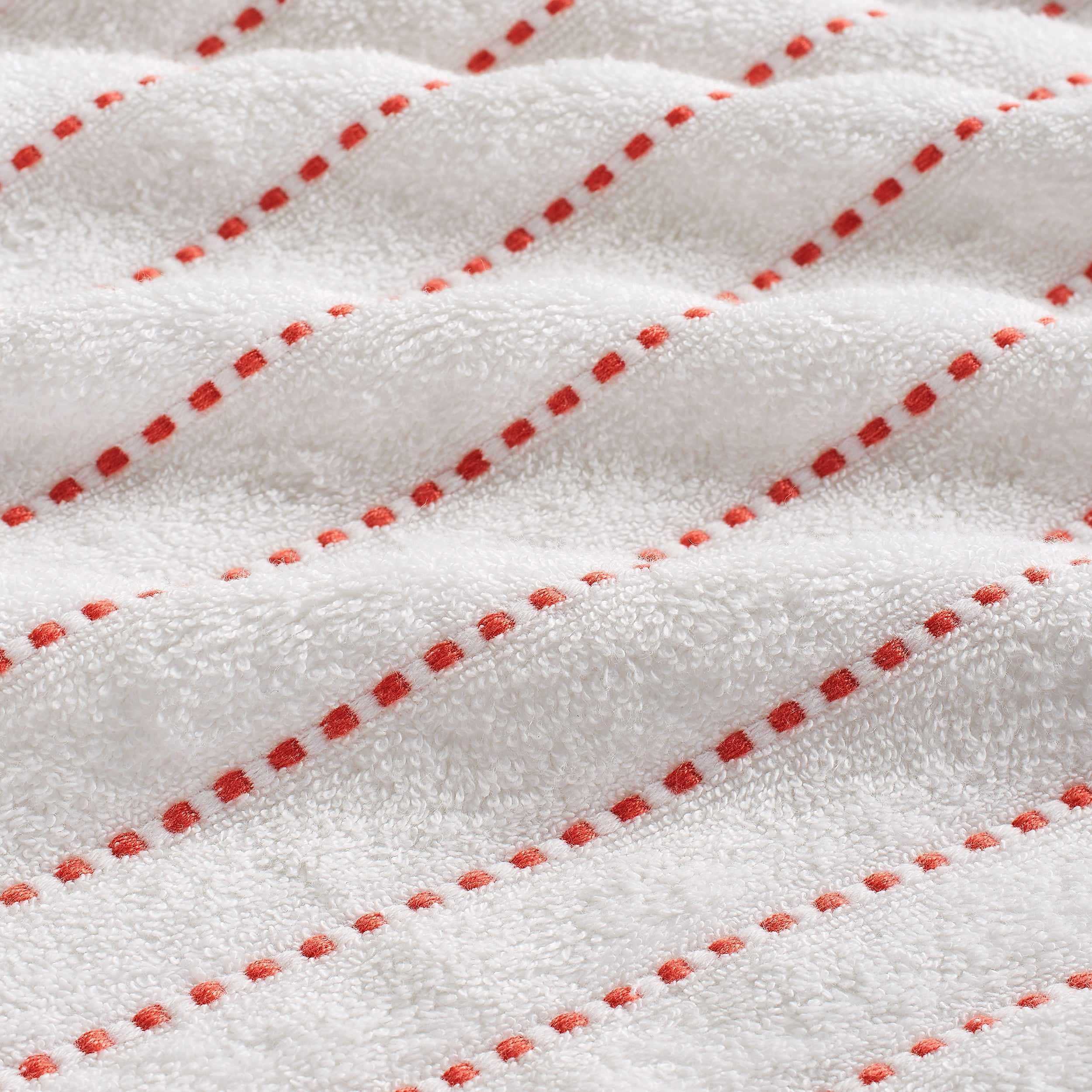 Organic Cotton Wave Plush Stripe 2-Piece Bath Sheet Towel Set - Ultra Soft & Absorbent for Spa, Bathroom & Beach Use