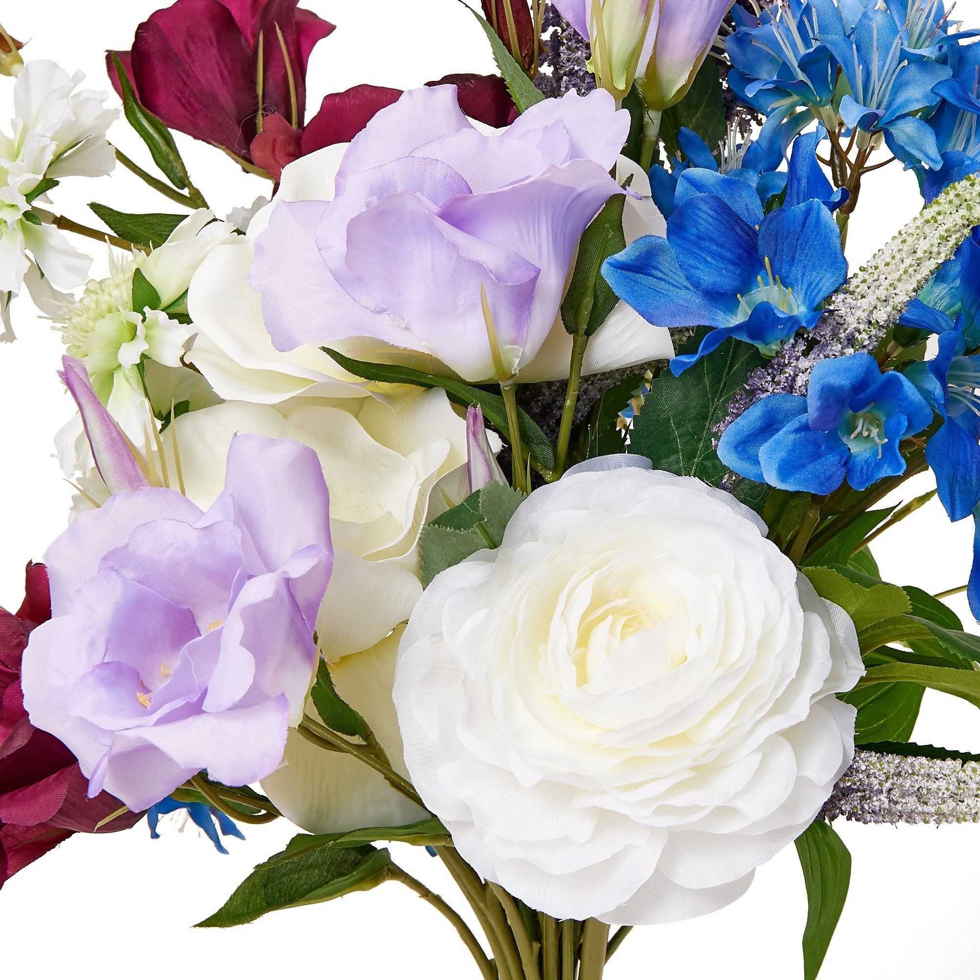 Beautiful Asymmetrical Mixed Bouquet - Fresh Flowers for Weddings, Home Decor & Special Occasions
